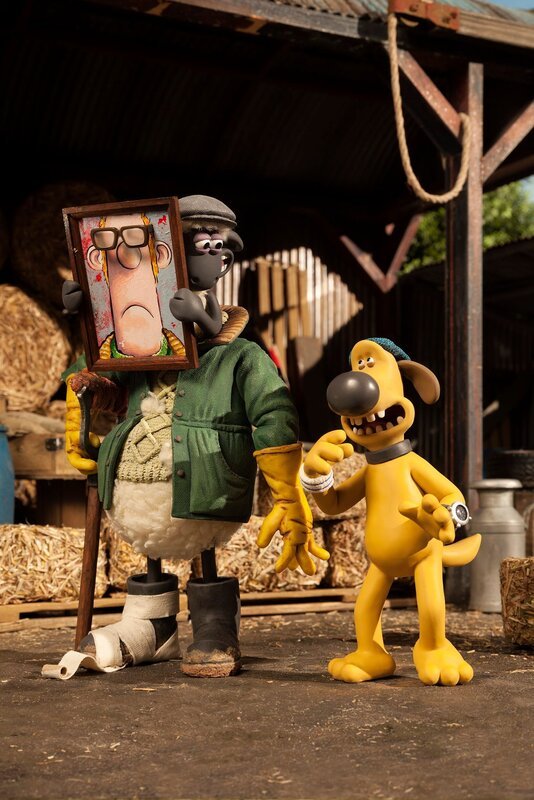 Die Schafe verkleiden sich als Farmer. – Bild: WDR/​Aardman Animations Ltd.