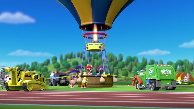 L-r: Skye, Rubble, Ryder, Mayor Goodway. – Bild: ViacomCBS