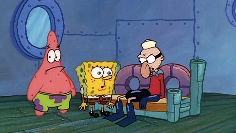 L-R: Patrick, SpongeBob, Barnacle Boy – Bild: ViacomCBS
