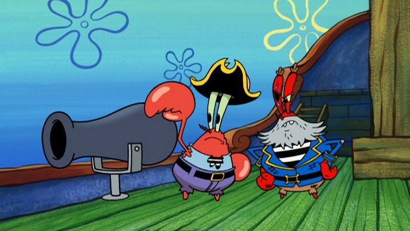 L-R: Mr. Krabs, Redbeard Krabs – Bild: ViacomCBS