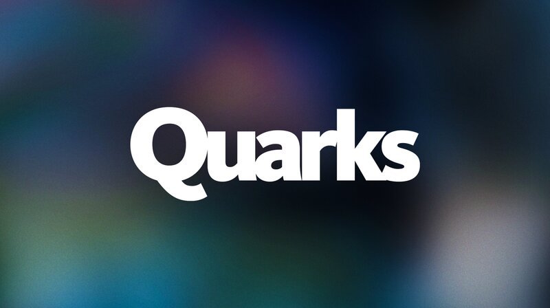 WESTDEUTSCHER RUNDFUNK KÖLN Quarks, Logo. – Bild: WDR /​ WDR Presse und Information/​Redak