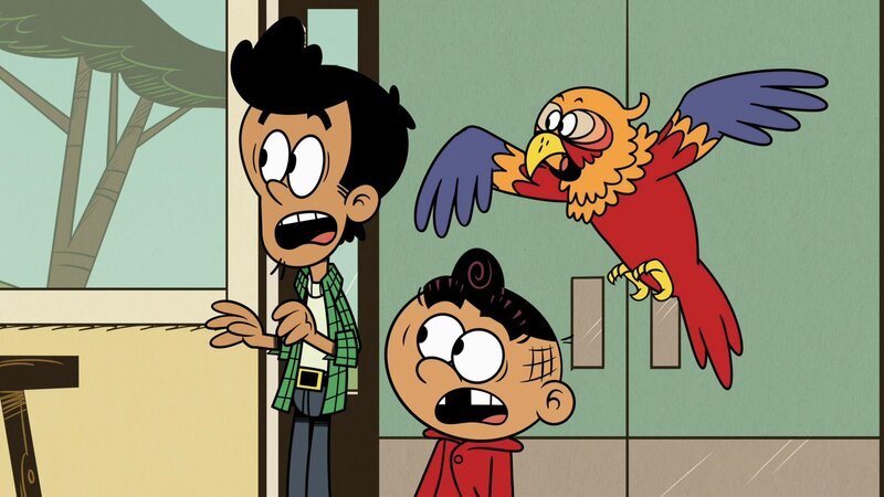 Bobby, Carl und Sergio beobachten Bobbys Freundin Lori. – Bild: RTL /​ Das Golfgenie