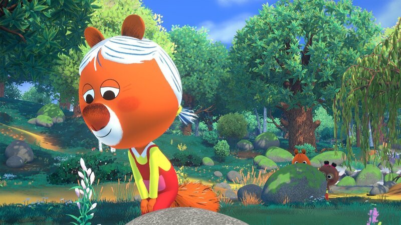 Mima liebt Blumen, ganz besonders Lilien. – Bild: hr/​MIAM! Animation