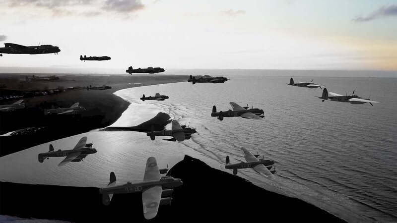 Lancaster auf dem Weg nach Saumur. (Artifex Animation Studios Inc.) – Bild: Disney+