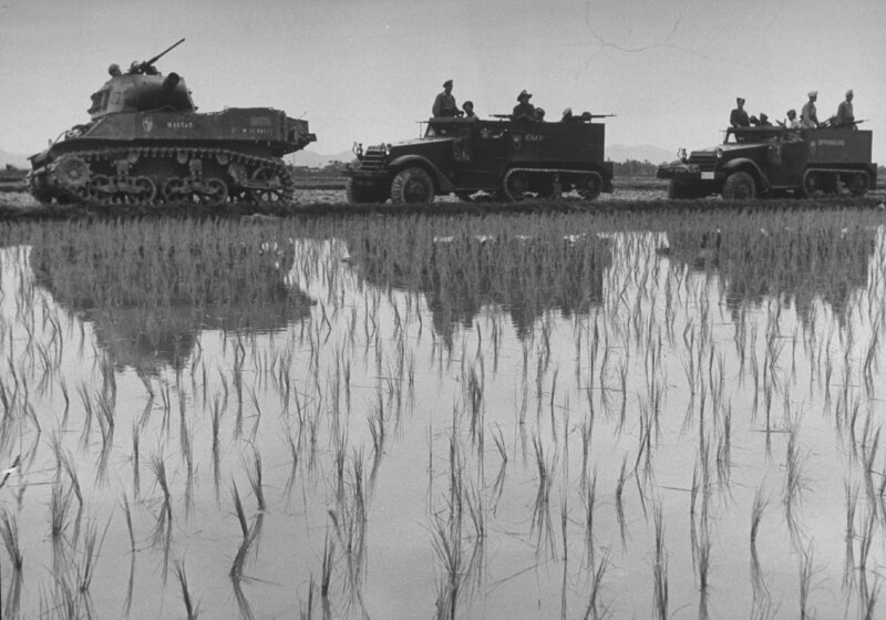 Panzer im Vietnam-Krieg – Bild: RTL /​ Getty Images /​ Was zuvor geschah