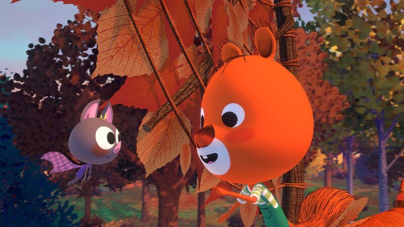 Edmund und Mitzi hecken einen Plan aus. – Bild: hr/​MIAM! Animation