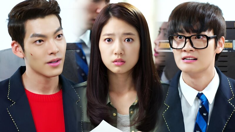 V.l.: Choi Young-do (Kim Woo-bin), Cha Eun-sang (Park Shin-hye) und Moon Joon-young (Cho Yoon-woo). – Bild: RTL /​ SBS