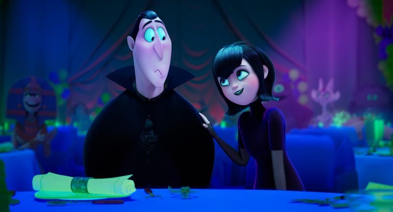 L-R: Dracula und Mavis – Bild: CTMG, Inc. All rights reserved./​Sony Pictures Animation/​Sony Pictures Animation