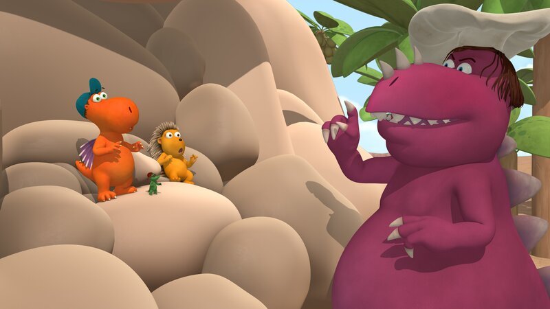 Welchen teuflischen Plan verfolgt Chef nun wieder? – Bild: ZDF/​Caligari