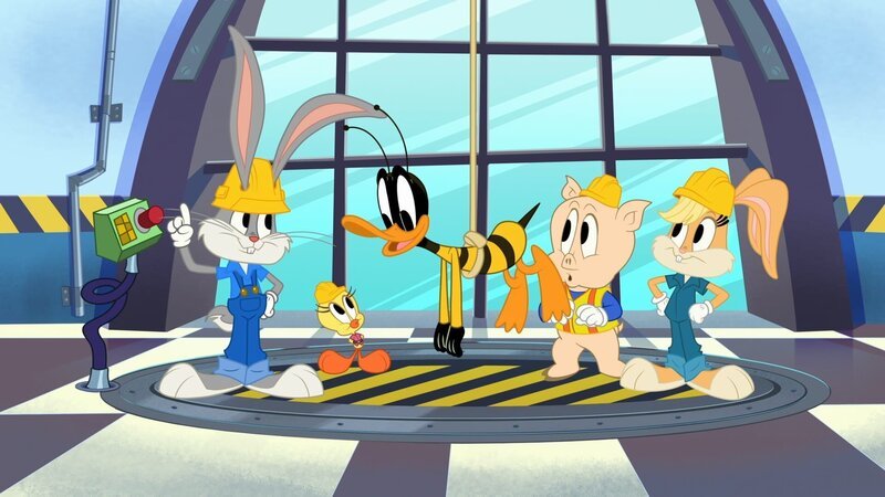 v.li.: Bugs Bunny, Tweety, Daffy Duck, Porky Pig, Lola Bunny – Bild: Bugs Bunny Builders and all related characters and elements are trademarks of and Warner Bros. Entertainment Inc. /​ for show promotional use only