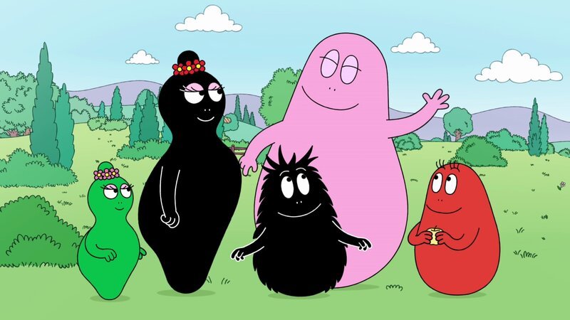 L-R: Barbalala, Barbamama, Barbabo, Barbapapa, Barbabravo – Bild: Paramount