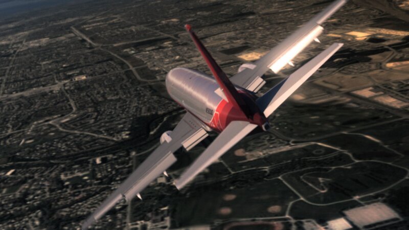 US Air 427 vor dem Absturz. – Bild: Cineflix