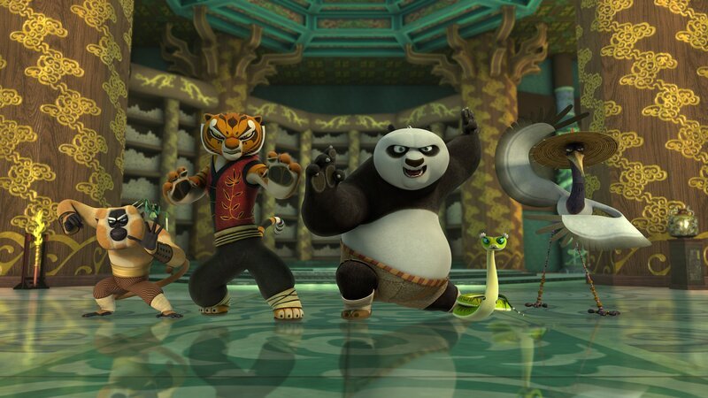 Kung Fu Panda mit Fell und Fu – Bild: Viacom, International, Inc.