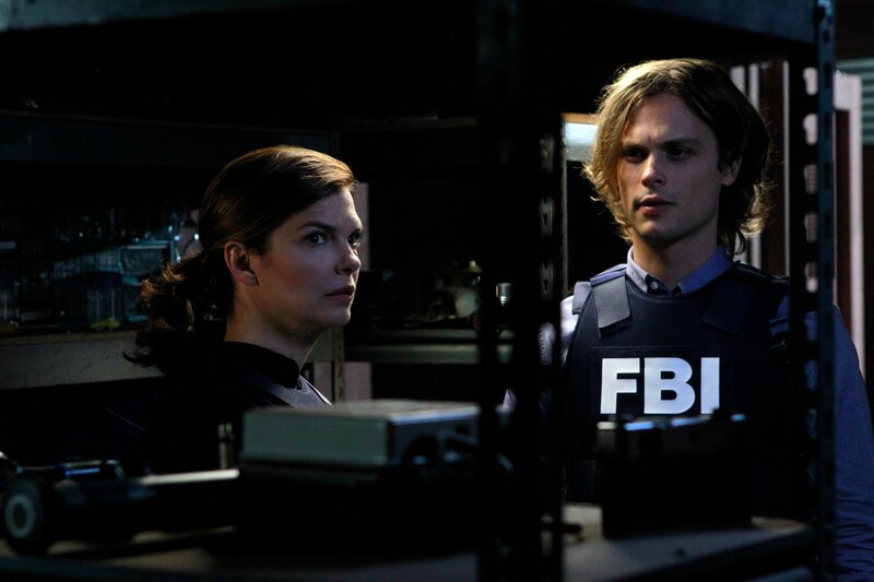 Versuchen, einen neuen Fall zu lösen: Alex (Jeanne Tripplehorn, l.) und Reid (Matthew Gray Gubler, r.) … – Bild: AXN