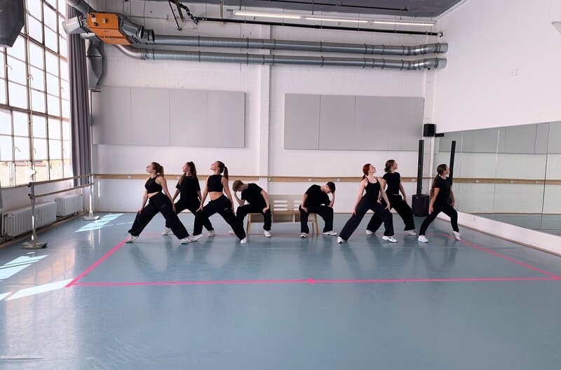 Das finale Training vor dem Auftritt. – Bild: rbb /​ STARSHIP FILM GmbH