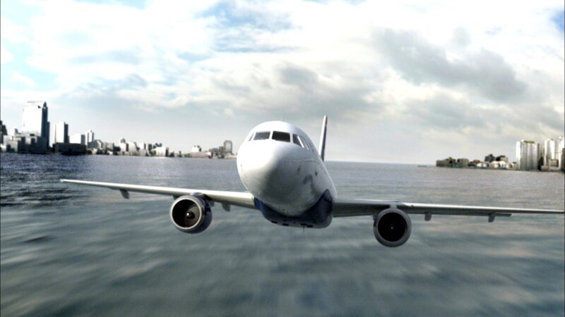 SCREEN GRAB: Flight seconds before landing in the Hudson River – Bild: Cineflix