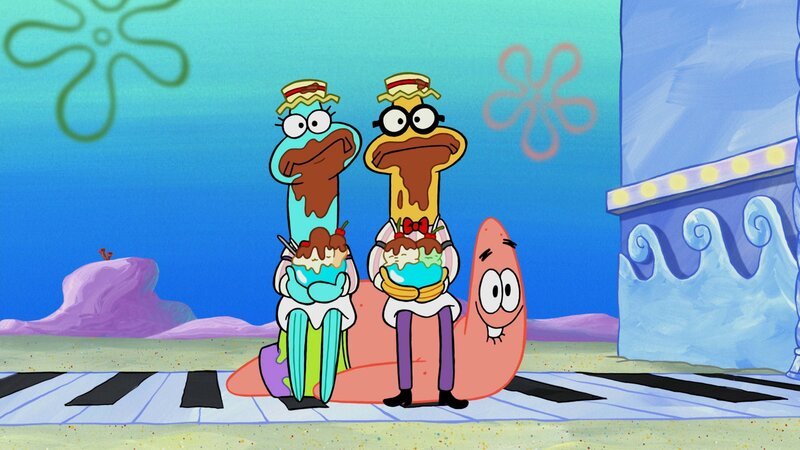 Patrick (unten) – Bild: ANNÉE Viacom International Inc.