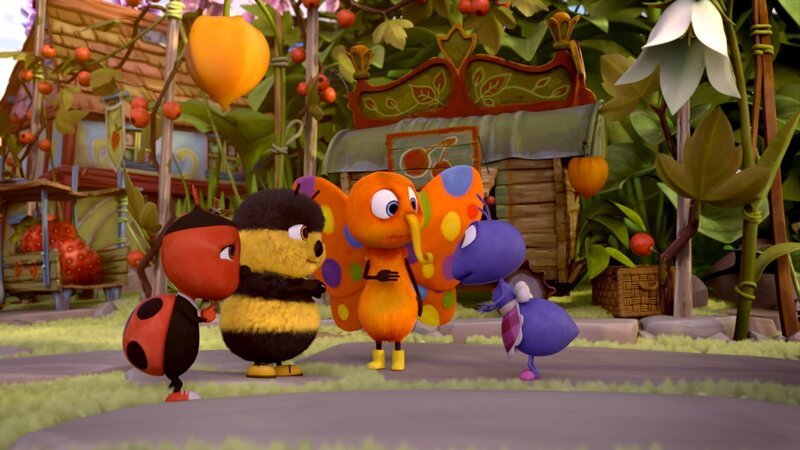 künstler Wilfried hält. – Bild: ZDF /​ METHOD ANIMATION /​ BIDIBUL PRODUCTIONS /​ ZDF ENTERPRISES