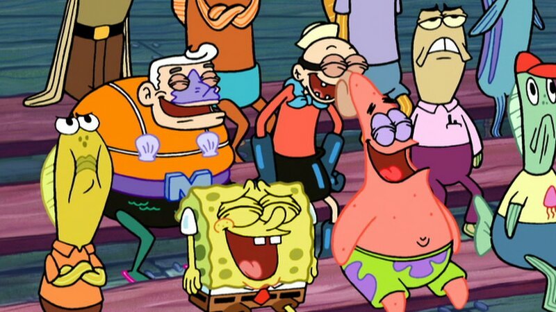 Mermaid Man, SpongeBob, Barnacle Boy, Patrick – Bild: ViacomCBS