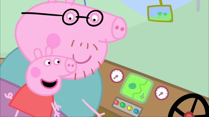 L-R: Peppa Pig, Daddy Pig – Bild: Paramount