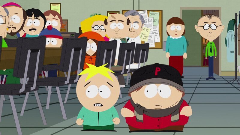 Vorne, l-r: Butters, Eric – Bild: Comedy Central