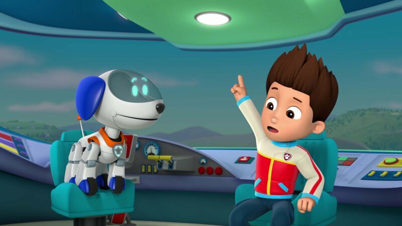 L-R: Robo-Dog, Ryder – Bild: ViacomCBS