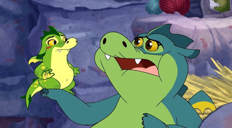 Hektor besucht seine Tante Russeldutt. – Bild: ORF 1