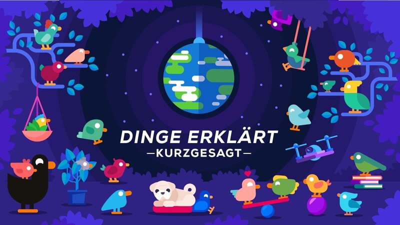 Heute geht es hoch hinaus – genauer gesagt bis zum Mars. Kurzgesagt zeigt euch, wie eine Basis auf dem roten Planeten aussehen könnte und was man zum Bau einer solchen Anlage braucht. – Bild: ZDF und Kurzgesagt/​funk