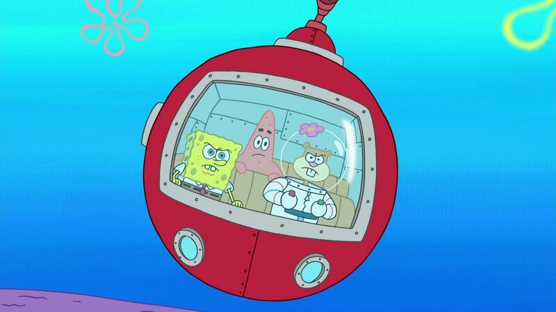 L-R: SpongeBob, Patrick, Sandy – Bild: ViaconCBS