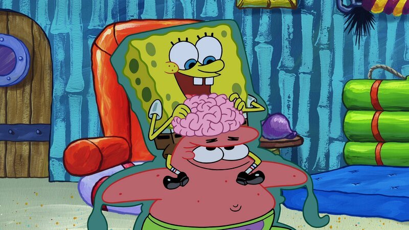SpongeBob (oben), Patrick (unten) – Bild: ViacomCBS