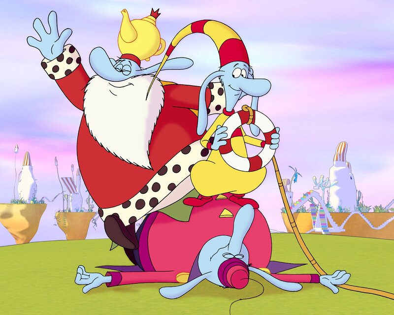 Altair (2.v.li.) hat den König gerettet. – Bild: BR/​BAF