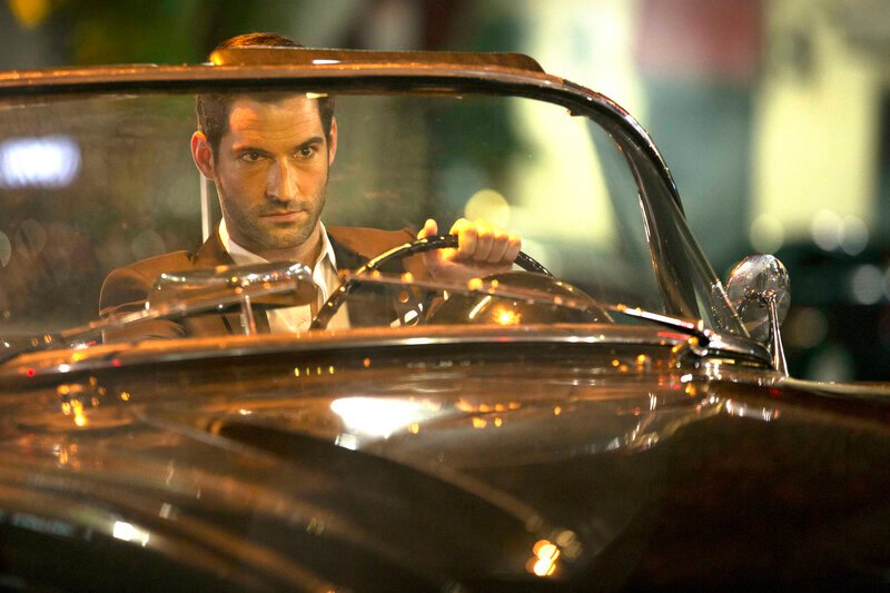 LUCIFER:  Pictured:  Tom Ellis as Lucifer. – Bild: John P. Fleenor /​ Fox Broadcasting Co.