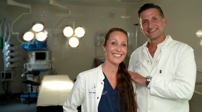 Dr. Tamarica Fischer-Nagel und ihr Partner Dr. Patrice Moubayed bieten ihren Patienten plastische und ästhetische Chirurgie an. – Bild: HR