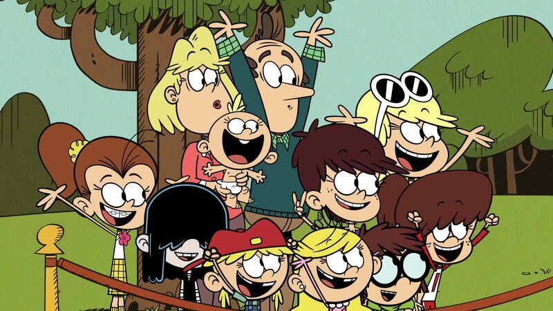 L-r: Luan, Lucy, Rita, Lily, Lana, Lynn Sr., Lola, Luna, Lisa, Leni, Lynn. – Bild: ViacomCBS L-r: Luan, Lucy, Rita, Lily, Lana, Lynn Sr., Lola, Luna, Lisa, Leni, Lynn. – Bild: ViacomCBS