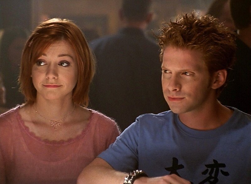 Willow (Alyson Hannigan, l.); Oz (Seth Green, r.) – Bild: RTL /​ Twentieth Century Fox Film Corporation
