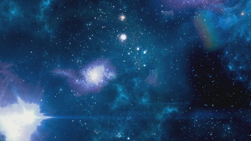 Unser Universum ist unfassbar groß. Können wir da wirklich die einzigen intelligenten Lebewesen im All sein? – Bild: ZDF und Pond5/​Turbogfx