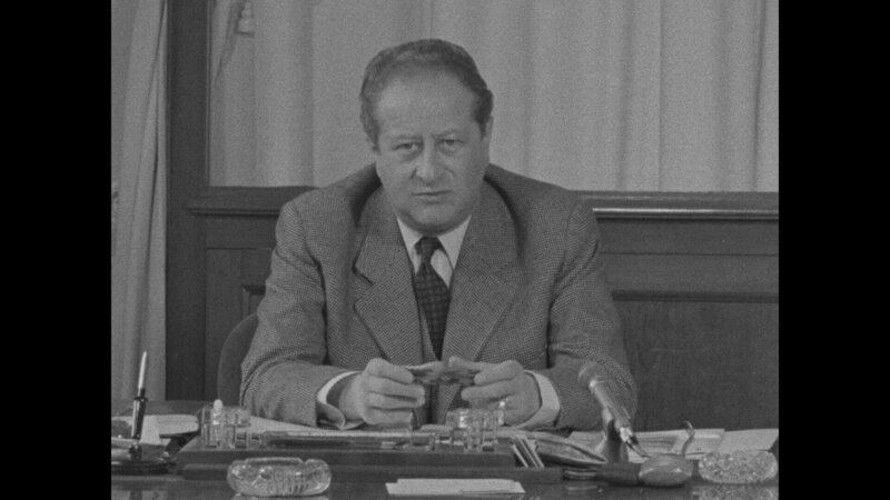 Bruno Kreisky, damals erst noch österreichischer Außenminister. – Bild: BR