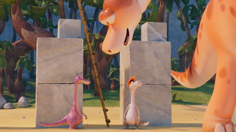 Die neueste Erfindung von Minus Drei wird einfach nur enorm riesig. – Bild: ZDF/​M.A.R.K.13/​TRIKK17/​Fabrique d’image