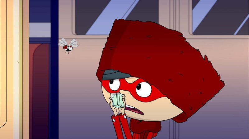 Mirette hat’s herausgefunden: Diese Mücke macht alle verrückt. – Bild: WDR/​Cyber Group Studios/​KD Productions Toons&Games/​Televisió de Catalunya