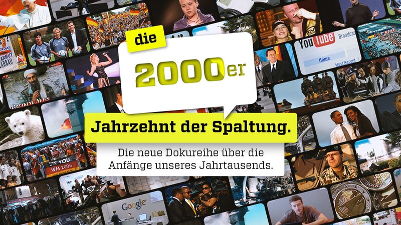 Das erste Jahrzehnt des 21. Jahrhunderts zieht neue Gräben. In Deutschland und der Welt. Terror und Krieg prägen die Dekade ebenso wie die wachsende Kluft zwischen Arm und Reich, Globalisierungsgewinnern und Verlierern. Auf der anderen Seite stellt die digitale Revolution unseren Alltag auf den Kopf. Das Internet wird zum Allgemeingut, das Smartphone zu unserem ständigen Begleiter. – Bild: ZDF und Thomas Frischhut
