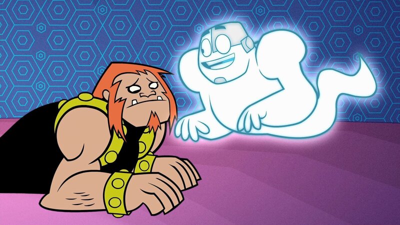 v.li.: Mammoth, Cyborg – Bild: Warner Bros. Entertainment Inc.