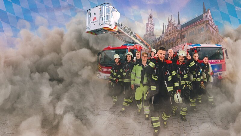 Firefighters Munich - Key Art – Bild: DMAX Germany /​ Creative Services /​ Warner Bros. Discovery, Inc. or its subsidiaries and affiliates