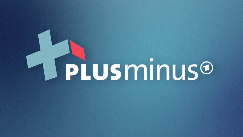 plusminus – Das Wirtschaftsmagazin: neues Logo der Sendung. – Bild: ARD/​hr /​ ARD-Programmdirektion