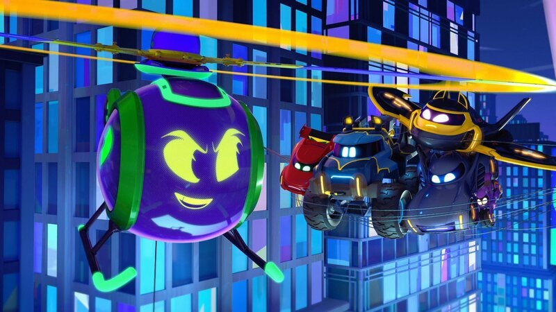 v.li.: Quizz, Redbird, Buff, Batwing, Bam, Bibi. – Bild: Warner Bros. Entertainment Inc. /​ DC