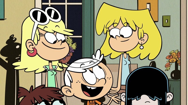 L-R: Lisa, Leni, Lincoln, Lori, Lucy – Bild: ViacomCBS