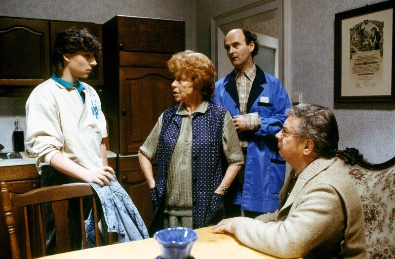 Franz Christian Mach, Gretl Elb, Herbert Pendl, Alfred Böhm. – Bild: ORF (FS1/​FS2) /​ ORF2