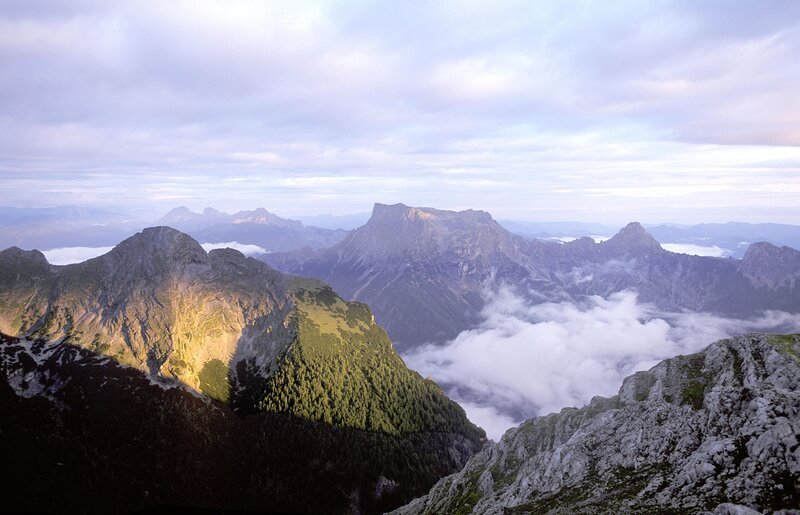 Planspitze, Buchstein, Haller Mauern – Bild: ORF /​ Lukas Kogler