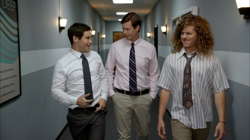 L-R: Adam DeMamp (Adam DeVine), Anders Holmvik (Anders Holm), Blake Henderson (Blake Anderson) – Bild: Comedy Central (DE)