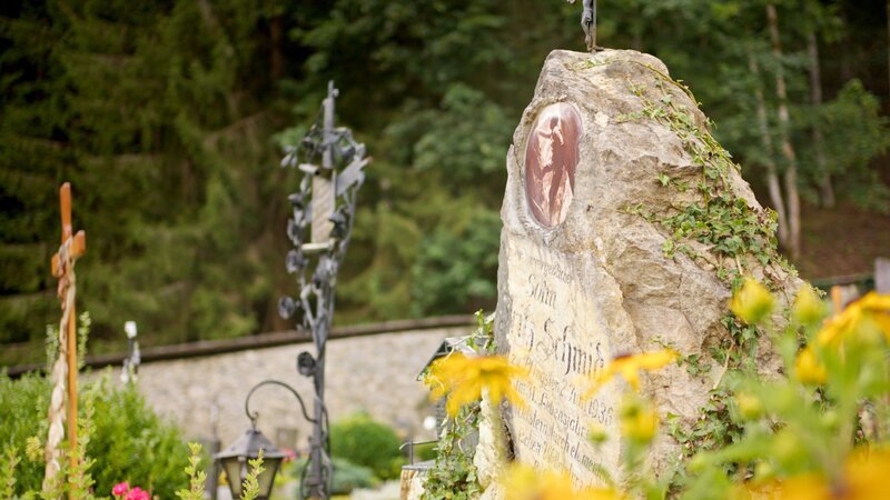 Bergsteigerfriedhof Johnsbach. – Bild: ORF/​ipFilm