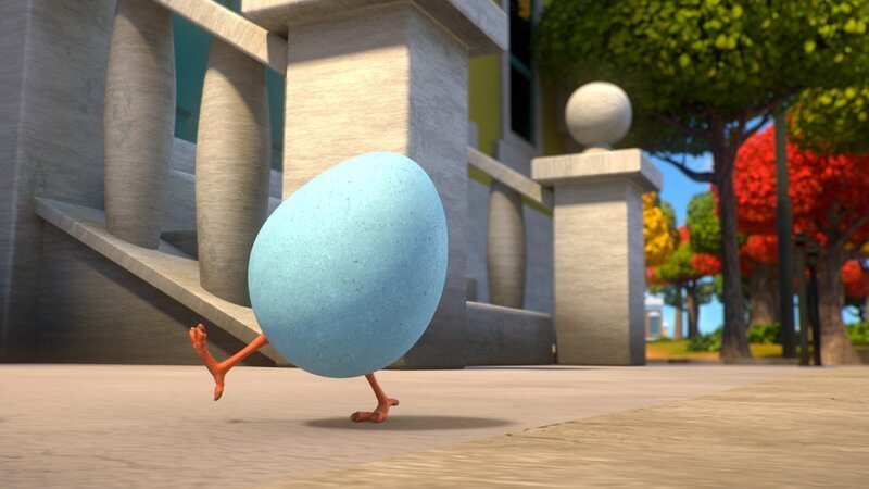 Robbie wartet darauf, dass ihr Küken schlüpft, doch als sie zum Nest zurückkehrt ist das Ei verschwunden. – Bild: SUPER RTL